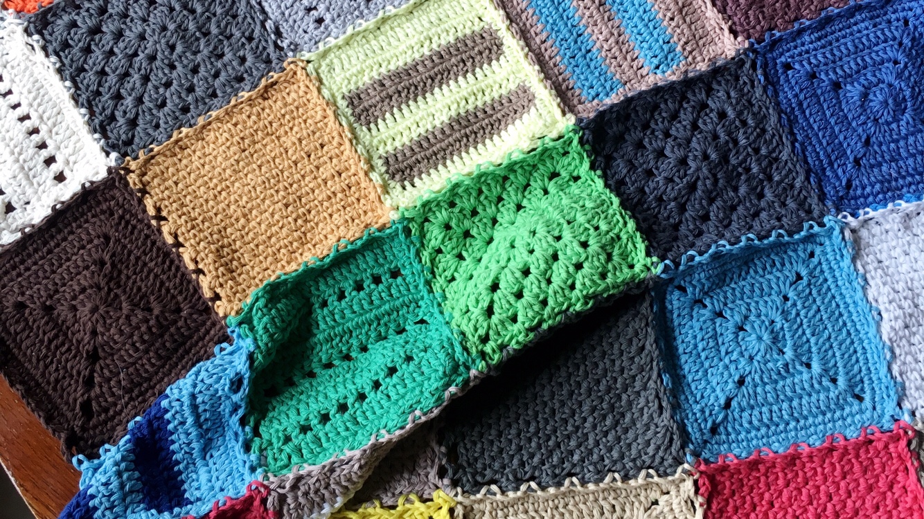 Graffiti Blanket Crochet Pattern, from My Book “The Art of Crochet Blankets”, cypress