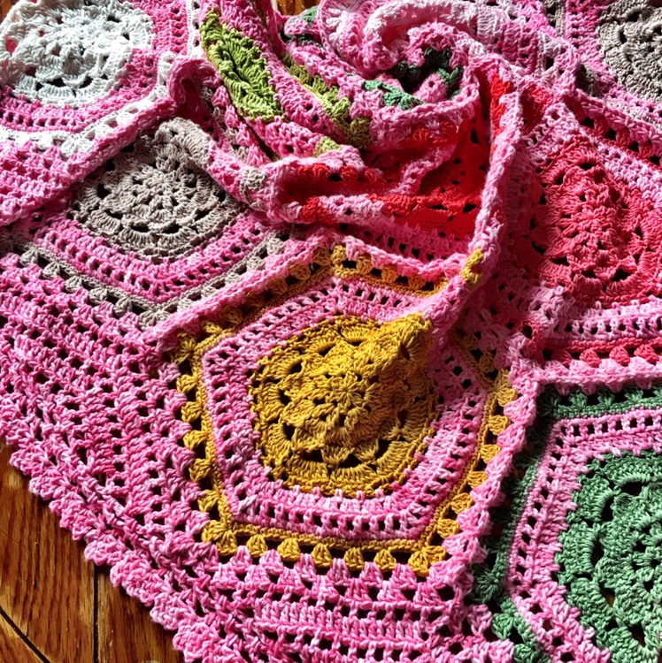 Free Crochet Pattern: Carefree Blanket, cypress