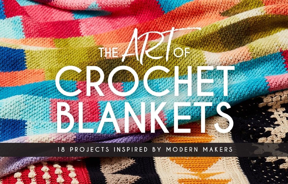 Graffiti Blanket Crochet Pattern, from My Book “The Art of Crochet Blankets”, cypress