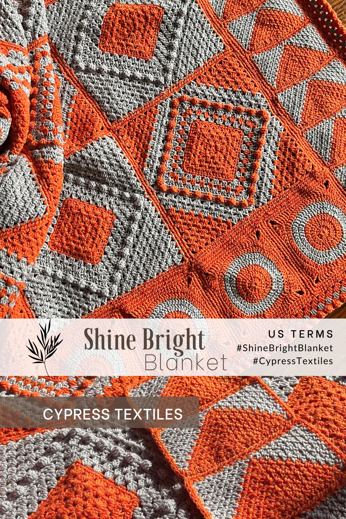 Graffiti Blanket Crochet Pattern, from My Book “The Art of Crochet  Blankets”, cypress