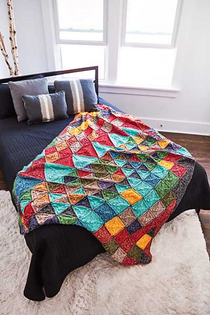 Graffiti Blanket Crochet Pattern, from My Book “The Art of Crochet